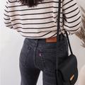 Levi's Jeans | Levi’s Vintage Black Mom Jeans Size 8 Mis | Color: Black | Size: 8