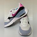 Nike Shoes | Nike Air Max Systm Gs White Blue Lightning Pink Kids Womens Sz 7y | Color: Gray/White | Size: 7