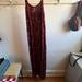 American Eagle Outfitters Dresses | Maxi Dress With Slit | Color: Red | Size: M