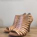 Nine West Shoes | Nine West Women's Leather Sandals | Color: Tan | Size: 9