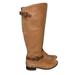 Jessica Simpson Shoes | Jessica Simpson Rinne Heeled Riding Boots Brown Leather Womens Size 6.5 M | Color: Brown | Size: 6.5