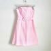 Lilly Pulitzer Dresses | Lilly Pulitzer Sienna Pink Polka Dot Strapless Dress - Size 14 Barbie Barbiecore | Color: Pink/White | Size: 14