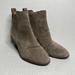 Madewell Shoes | Madewell The Reagan Ankle Boots Womens Taupe Suede Leather | Color: Tan | Size: 10
