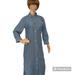 Ralph Lauren Dresses | New With Tag Lauren Ralph Lauren Belted Chambray Shirt Dress Size 6p | Color: Blue | Size: 6