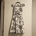 Jessica Simpson Dresses | Jessica Simpson Floral Print Dress | Color: Black/White | Size: 2
