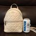 Kate Spade Bags | Kate Spade: Mini Quilted Leather Backpack/Crossbody Bag (White) | Color: White | Size: Os