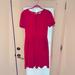 Lularoe Dresses | Knee Length, Stretchy Material, Timeless Style Dress**Amelia Style Like New | Color: Red | Size: 2x