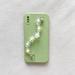 Anthropologie Accessories | Light Green With Flower Beaded Hand Strap Iphone X/Xs Phone Case | Color: Green/Yellow | Size: Os