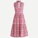 J. Crew Dresses | J. Crew Liberty Cotton Poplin Tiered Popover Dress Xs Wiltshire Floral Print | Color: Pink/White | Size: Xs