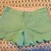 Lilly Pulitzer Shorts | Lilly Pulitzer The Buttercup Short Scalloped Edge Size 6 Mint Green Color | Color: Blue/Green | Size: 6