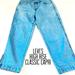 Levi's Jeans | Levi’s Women Med Blue Wash High Rise Classic Capri Zip Front Gold Stitch Sz 12 | Color: Blue/Gold | Size: 12