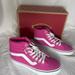 Vans Shoes | New Vans Size 9.5 Women’s Pink Filmore High-Top Sneakers Shoes | Color: Pink | Size: 9.5