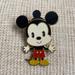 Disney Jewelry | 2008 Mickey Mouse Bobble Head Collectible Disney Pin | Color: Black/White | Size: Os