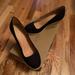 J. Crew Shoes | J. Crew Canvas Espadrille Wedges, Black, Size 8.5, Box Included. | Color: Black/Tan | Size: 8.5