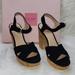 Kate Spade Shoes | Kate Spade New York Women's Glynda High-Heel Platform Sandals | Color: Black | Size: 9