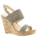 Jessica Simpson Shoes | Jessica Simpson Cork Platform Espadrille Janic Wedge Sandal | Color: Cream/Tan | Size: 10