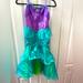 Disney Costumes | Little Mermaid Castle Collection Costume | Color: Green/Purple | Size: 7/8