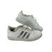 Adidas Shoes | Adidas White Leather Athletic Shoes | Lace-Up Style | Color: White | Size: 7.5