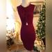 Anthropologie Dresses | Anthropologie Bailey 44 Nwt Peekaboo Burgundy Dress Size S | Color: Red | Size: S