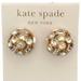 Kate Spade Jewelry | Kate Spade Kaleidoball Earrings, 14k Gold Filled With Cz Stones | Color: Gold | Size: Os