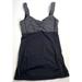 Lululemon Athletica Tops | Lululemon Aria Ii Parallel Stripe Black White Tank Top Size 6 | Color: Black/White | Size: 6