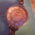 Kate Spade Accessories | Kate Spade Silver Tone Watch With Rhinestones. Works, Needs Battery. | Color: Silver | Size: Os
