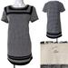 Anthropologie Dresses | Anthropologie Postmark Mod 60's Knit Tweed Twiggy Tunic Mini Dress | Color: Black/White | Size: M