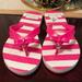 Kate Spade Shoes | Kate Spade Flip Flops | Color: Pink/White | Size: 5.5