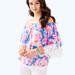 Lilly Pulitzer Tops | Ln Lilly Pulitzer Zaylee Off The Shoulder Top In Bennet Blue Bay Dreamin - S | Color: Blue/Pink | Size: S