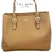 Kate Spade Bags | Kate Spade Camel Leather Tote Handbag 15” W 12” H X 6" D | Color: Brown | Size: Os