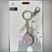 Disney Accessories | Disney Parks Dumbo's Bathtime Keychain Bag Charm Bubbles Tub | Color: Gray/Purple | Size: Os