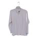 Levi's Shirts | Levi's Men's White Long Sleeve Tee Shirt 1/4 Button Plain Blend Adult Size L | Color: White | Size: L