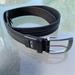 Nike Accessories | Nike Golf Belt Size 34 G-Flex Genuine Leather With Fabric Black Silver Buckle | Color: Black | Size: 34