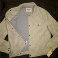 Levi's Jackets & Coats | Levi's Men's Smooth Faux-Leather Track Jacket Sz L | Color: Tan | Size: L