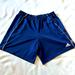 Adidas Shorts | Nwot Adidas Juniors Xl / Women’s Xs Navy Blue Athletic Shorts Gym School | Color: Blue/White | Size: Xlj