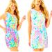 Lilly Pulitzer Dresses | Lilly Pulitzer Mila Shift Dress Sparkling Sands | Color: Green/Pink | Size: 8