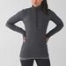 Lululemon Athletica Tops | Lululemon Women's Kanto Catch Me 1/2 Zip Long Sleeve Top Black Soulcycle Size 8 | Color: Black/Gray | Size: 8