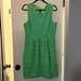 J. Crew Dresses | Jcrew Striped Dress Size Large W/ Pockets | Color: Green/White | Size: L