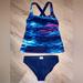 Nike Swim | Nike Two Piece Cross Back Tankini Swim Suit | Color: Blue/Purple | Size: S