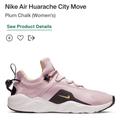 Nike Shoes | Nike Air Huarache City Move Size 8.5 Women’s | Color: Black/Pink | Size: 8.5