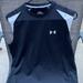 Under Armour Shirts | Men's Black Under Armour Heatgear Athletic Tank Top Shirt~M | Color: Black/White | Size: M