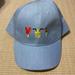 Disney Accessories | Nwot Disney Parks Ice Cream Dole Whip Snack Denim Youth Baseball Cap M/L | Color: Blue | Size: M/L