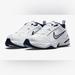 Nike Shoes | Nike Air Monarch Iv (4e) Mens 9 White/Metallic Silver Sneakers Casual New | Color: White | Size: 9