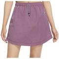 Nike Skirts | New Nike Women's Sportwear Swoosh Woven High Rise Skirt Purple (12-333) Xxl | Color: Purple | Size: Xxl