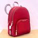 Michael Kors Bags | Michael Kors Jaycee Medium Backpack Bright Red | Color: Gold/Red | Size: Os