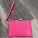 Michael Kors Bags | New! Michael Kors Small Id Wristlet | Color: Gold/Pink | Size: Os