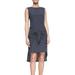 Michael Kors Dresses | Michael Kors Navy Blue White Polka Dot Tie-Front Dress Size 10p | Color: Blue/White | Size: 10p