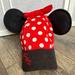 Disney Accessories | Minnie Mouse Youth Hat- Official Disney Parks Walt Disney World | Color: Black/Red | Size: Osg