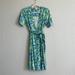 Lilly Pulitzer Dresses | Lilly Pulitzer Silk Jersey Wrap Dress | Color: Blue/Green | Size: 10