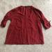 Madewell Tops | Madewell Ruched Tie Sleeve Red 100% Silk Top | Color: Red | Size: S